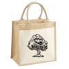 Pocket Jute Midi Tote Thumbnail