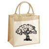 Pocket Jute Midi Tote Thumbnail
