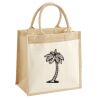Pocket Jute Midi Tote Thumbnail