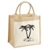 Pocket Jute Midi Tote Thumbnail