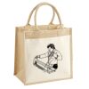 Pocket Jute Midi Tote Thumbnail