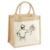 Pocket Jute Midi Tote Thumbnail