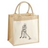 Pocket Jute Midi Tote Thumbnail