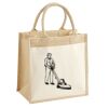 Pocket Jute Midi Tote Thumbnail