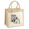 Pocket Jute Midi Tote Thumbnail