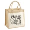 Pocket Jute Midi Tote Thumbnail