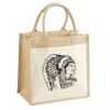 Pocket Jute Midi Tote Thumbnail