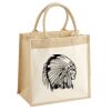Pocket Jute Midi Tote Thumbnail