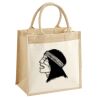 Pocket Jute Midi Tote Thumbnail