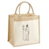 Pocket Jute Midi Tote Thumbnail