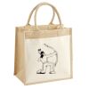 Pocket Jute Midi Tote Thumbnail