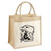 Pocket Jute Midi Tote Thumbnail