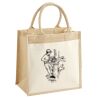 Pocket Jute Midi Tote Thumbnail