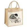 Pocket Jute Midi Tote Thumbnail