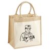 Pocket Jute Midi Tote Thumbnail