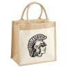 Pocket Jute Midi Tote Thumbnail