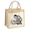 Pocket Jute Midi Tote Thumbnail