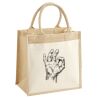 Pocket Jute Midi Tote Thumbnail