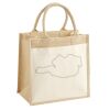 Pocket Jute Midi Tote Thumbnail