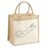 Pocket Jute Midi Tote Thumbnail