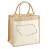 Pocket Jute Midi Tote Thumbnail