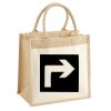 Pocket Jute Midi Tote Thumbnail