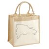 Pocket Jute Midi Tote Thumbnail