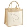 Pocket Jute Midi Tote Thumbnail