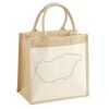 Pocket Jute Midi Tote Thumbnail