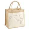 Pocket Jute Midi Tote Thumbnail