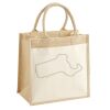 Pocket Jute Midi Tote Thumbnail