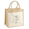 Pocket Jute Midi Tote Thumbnail