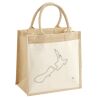 Pocket Jute Midi Tote Thumbnail