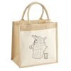 Pocket Jute Midi Tote Thumbnail