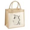 Pocket Jute Midi Tote Thumbnail