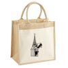 Pocket Jute Midi Tote Thumbnail