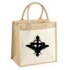 Pocket Jute Midi Tote Thumbnail