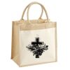 Pocket Jute Midi Tote Thumbnail