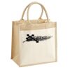 Pocket Jute Midi Tote Thumbnail
