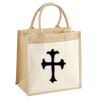 Pocket Jute Midi Tote Thumbnail