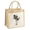 Pocket Jute Midi Tote Thumbnail