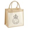 Pocket Jute Midi Tote Thumbnail