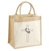 Pocket Jute Midi Tote Thumbnail
