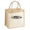 Pocket Jute Midi Tote Thumbnail