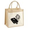 Pocket Jute Midi Tote Thumbnail
