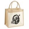 Pocket Jute Midi Tote Thumbnail