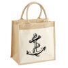 Pocket Jute Midi Tote Thumbnail