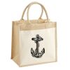 Pocket Jute Midi Tote Thumbnail