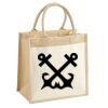 Pocket Jute Midi Tote Thumbnail