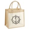 Pocket Jute Midi Tote Thumbnail
